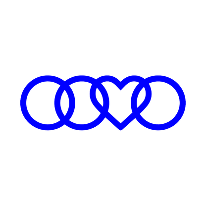 Sticker - AUDI HEART