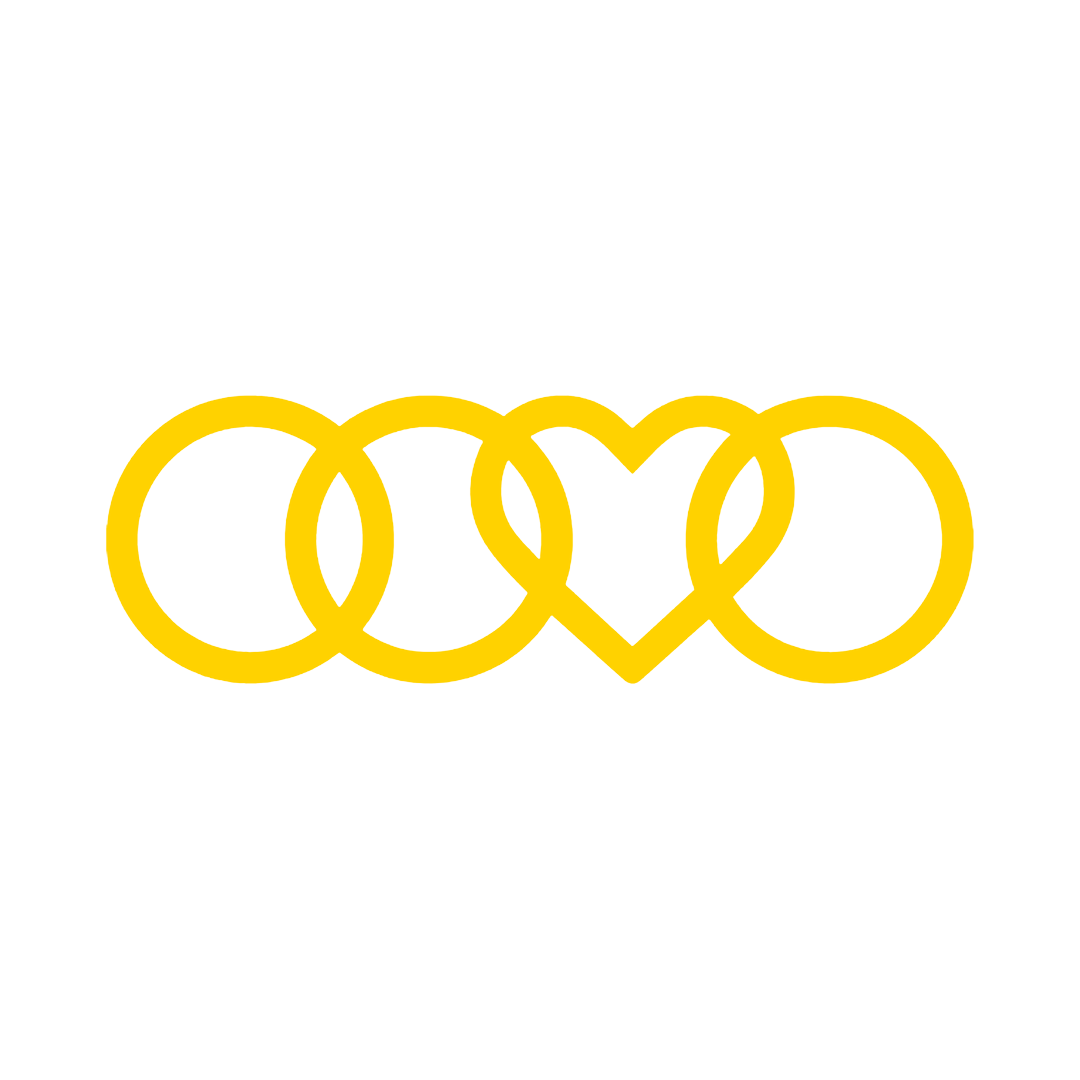 Sticker - AUDI HEART