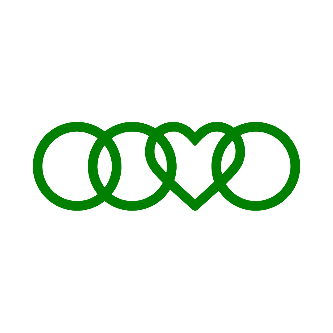 Sticker - AUDI HEART