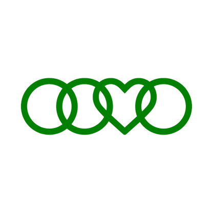 Sticker - AUDI HEART