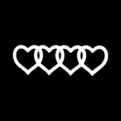 Sticker - AUDI HEARTS