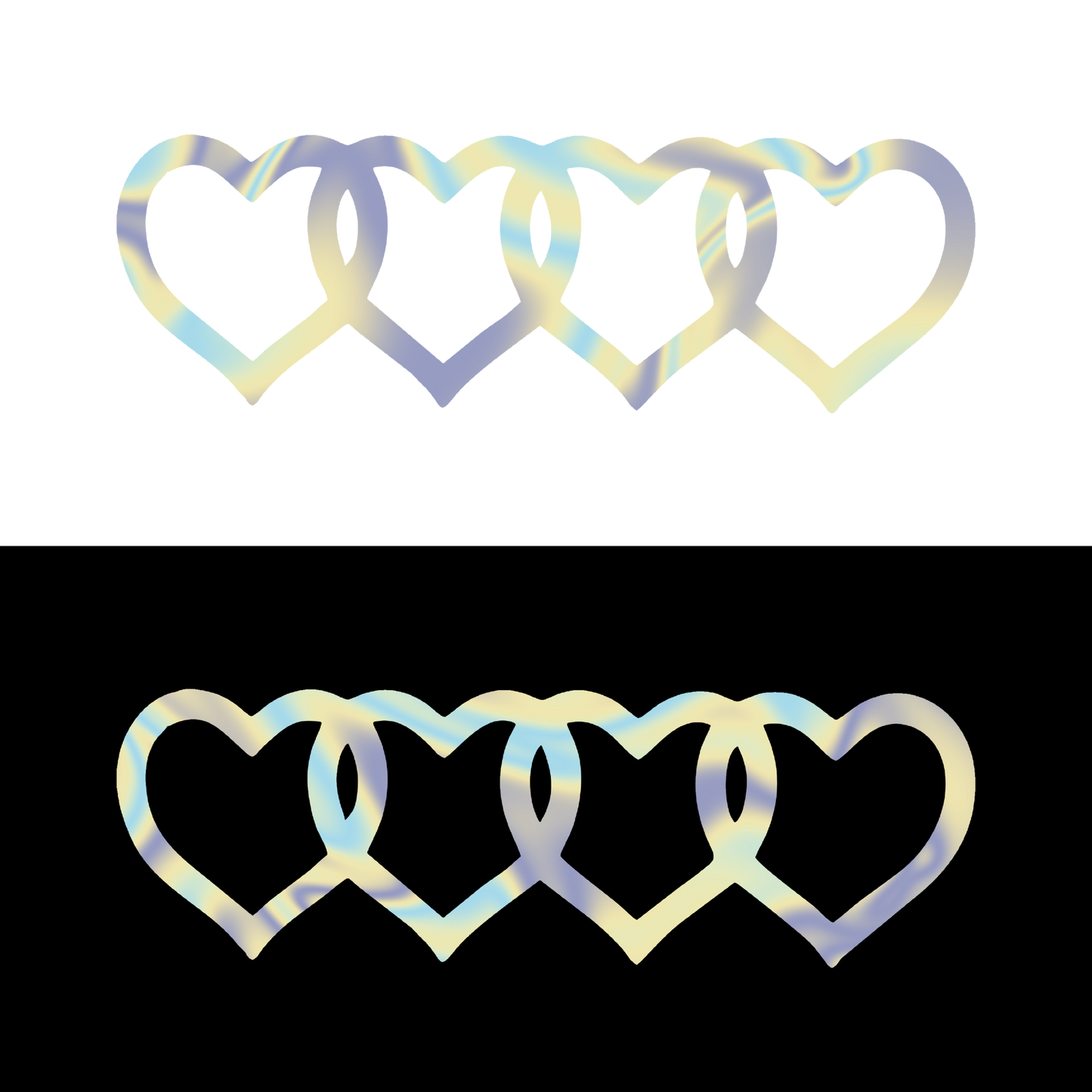 Sticker - AUDI HEARTS