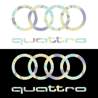 Sticker - AUDI QUATTRO