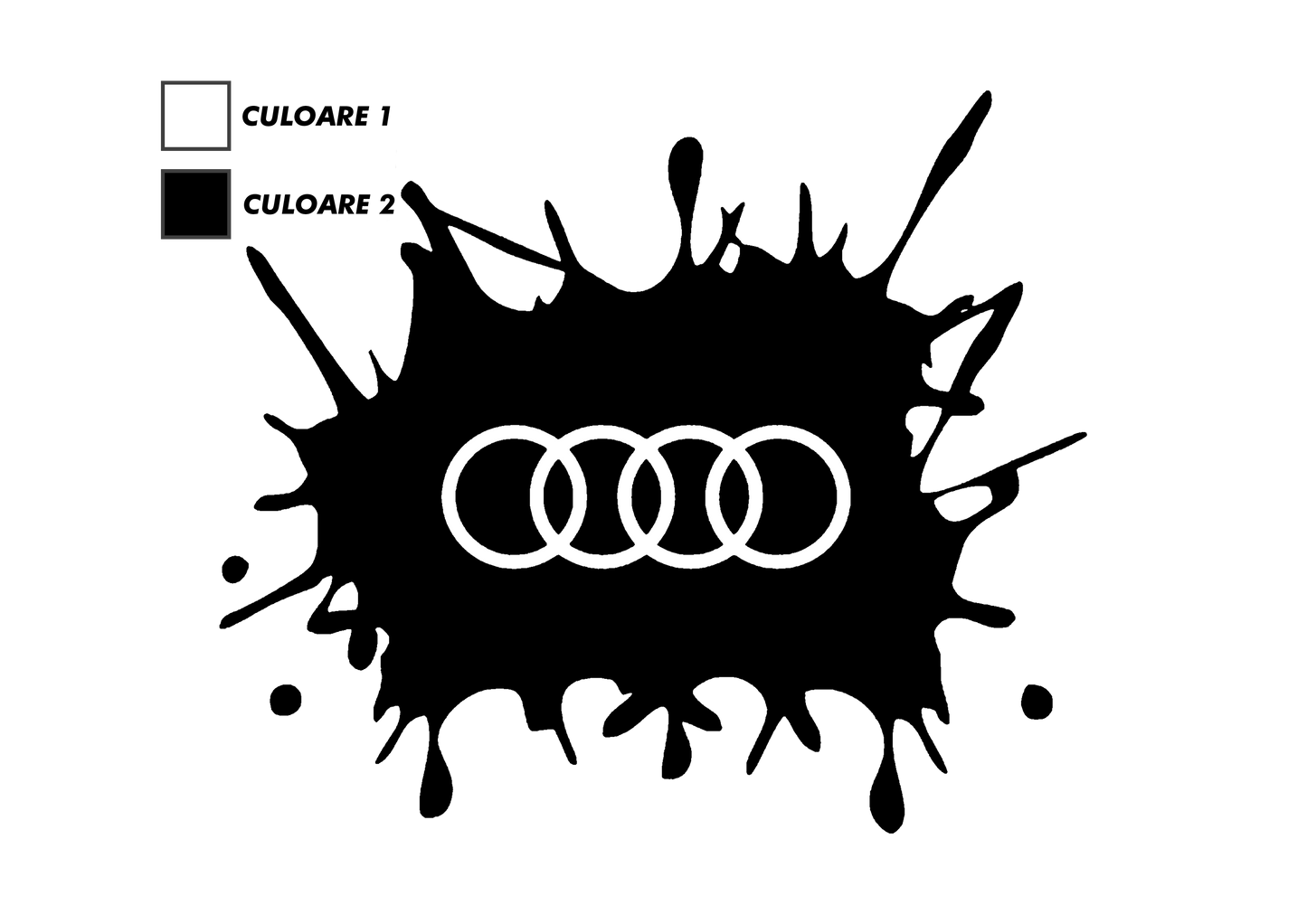 Sticker - AUDI SPLASH