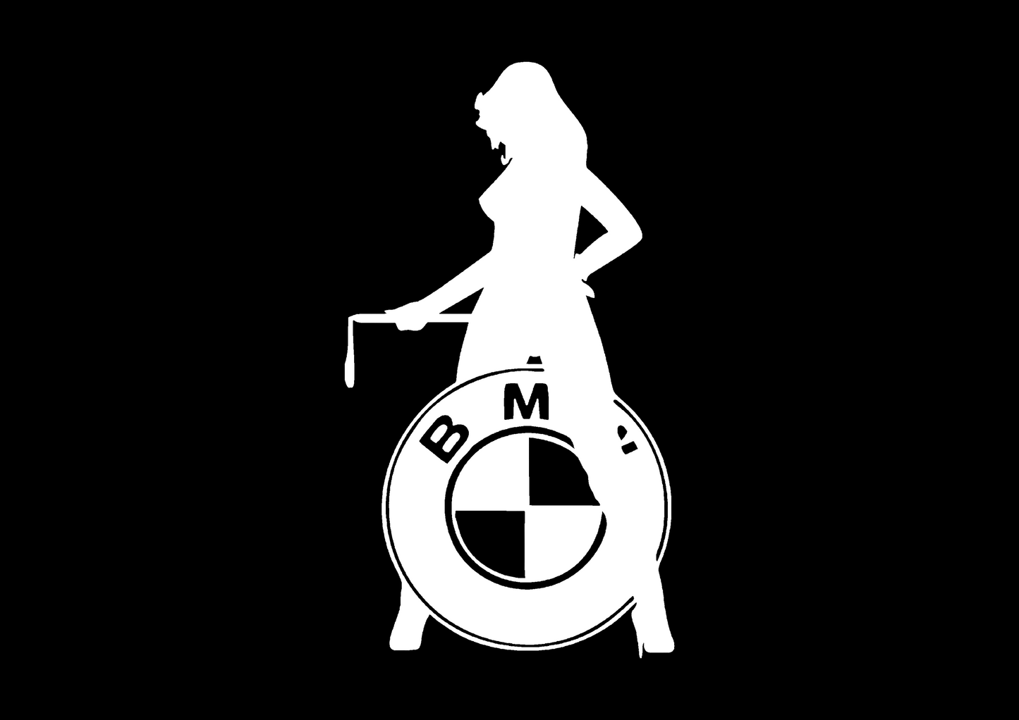 Sticker - BMW GIRL 3