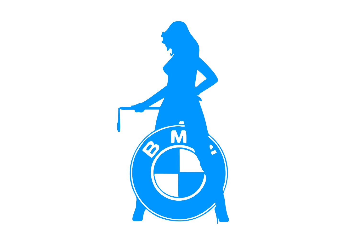 Sticker - BMW GIRL 3