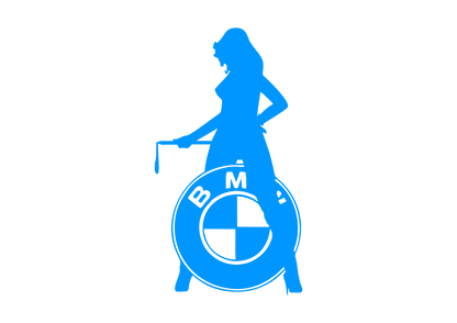 Sticker - BMW GIRL 3