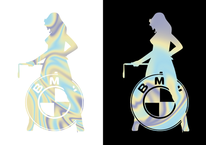 Sticker - BMW GIRL 3