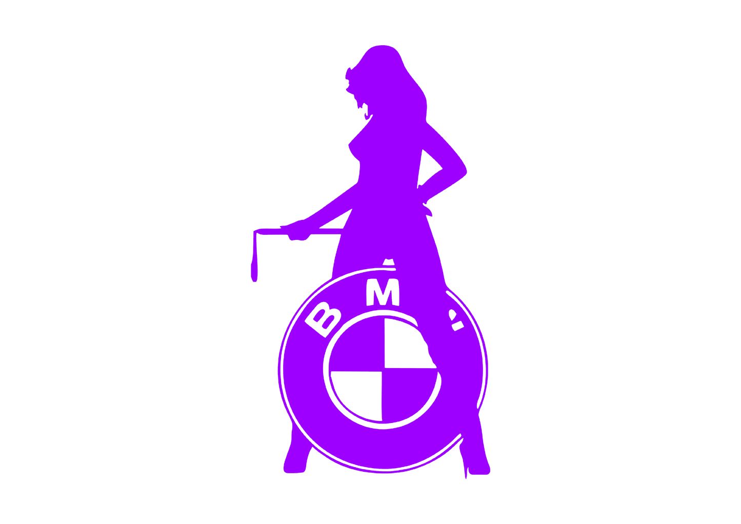 Sticker - BMW GIRL 3