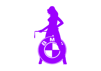 Sticker - BMW GIRL 3