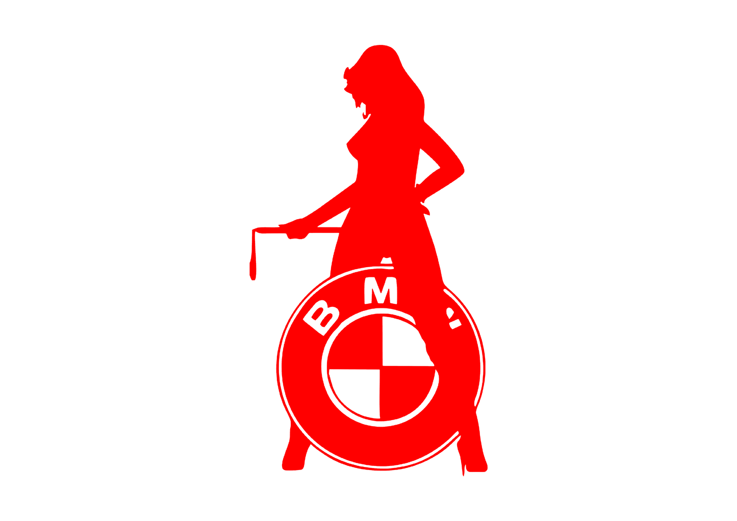 Sticker - BMW GIRL 3