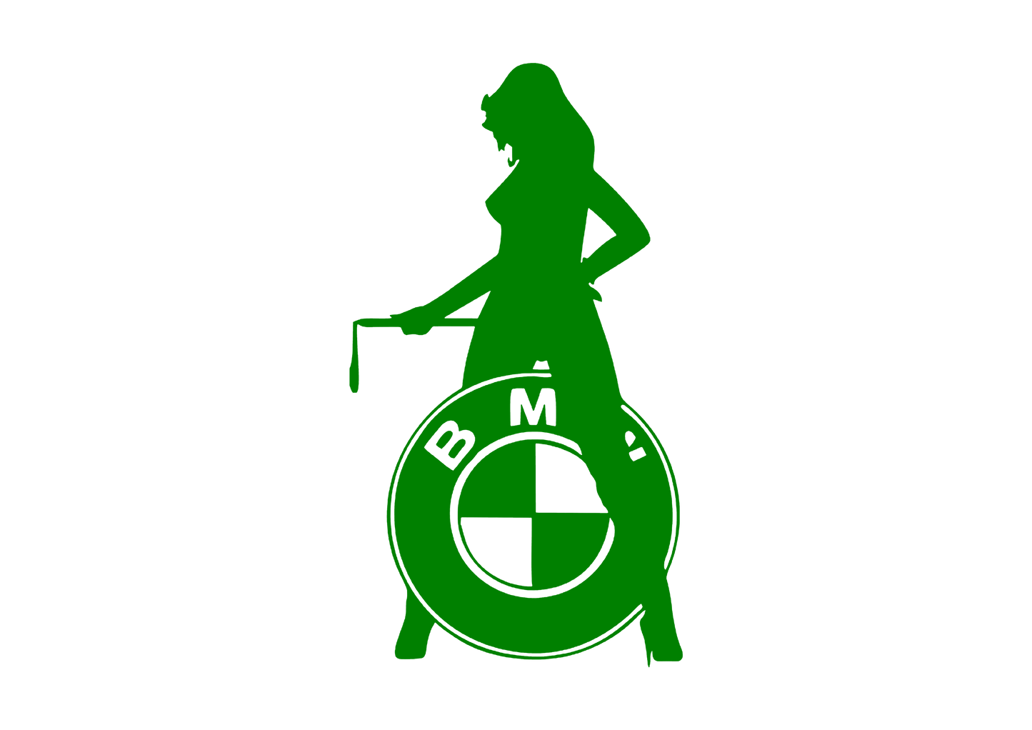 Sticker - BMW GIRL 3