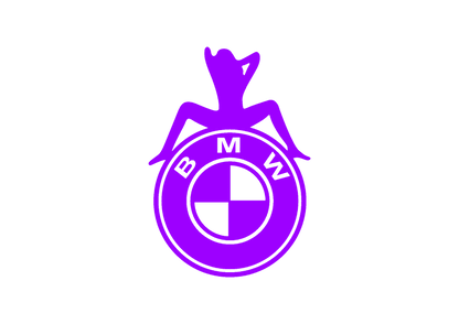 Sticker - BMW GIRL 1