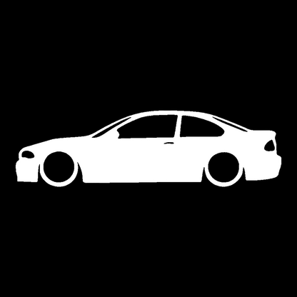 Sticker - SILUETA BMW COUPE