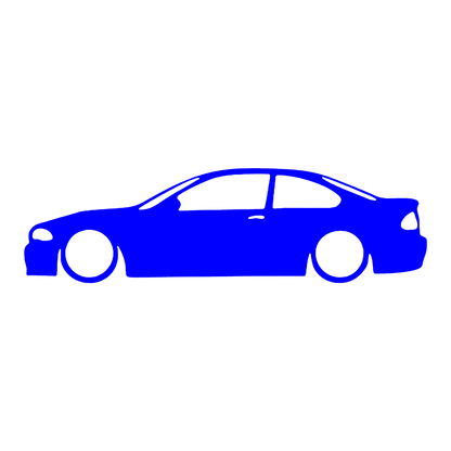 Sticker - SILUETA BMW COUPE
