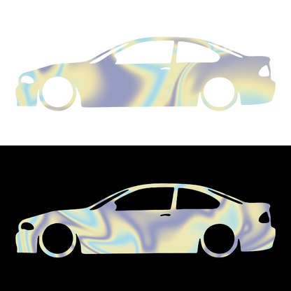 Sticker - SILUETA BMW COUPE