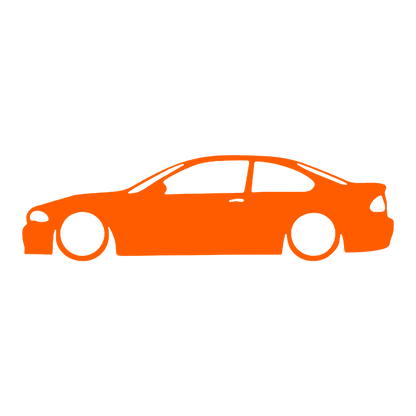 Sticker - SILUETA BMW COUPE