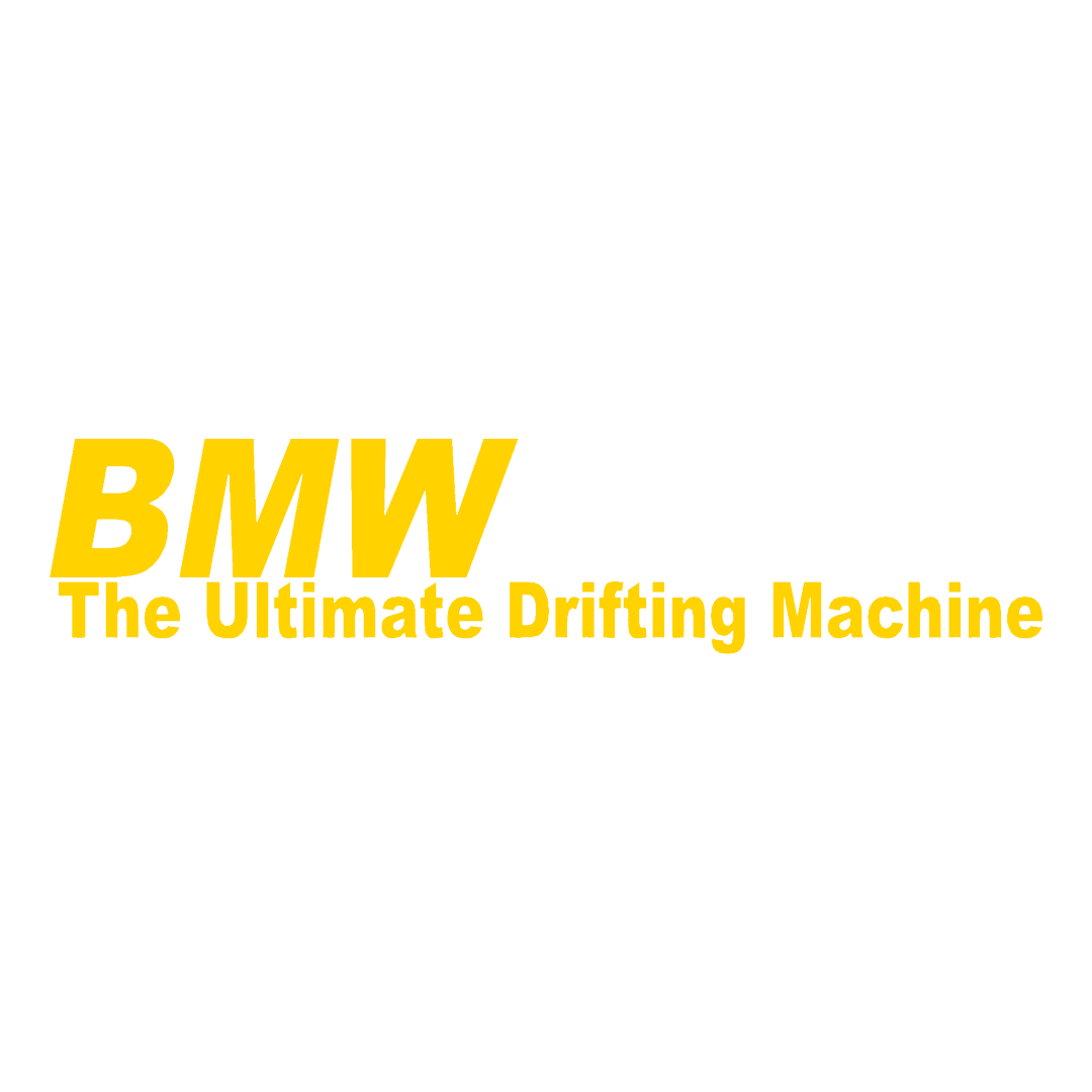 Sticker - BMW DRIFTING MACHINE