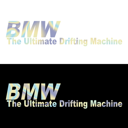 Sticker - BMW DRIFTING MACHINE