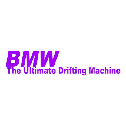 Sticker - BMW DRIFTING MACHINE
