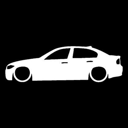 Sticker - SILUETA BMW E90