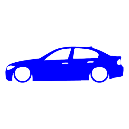 Sticker - SILUETA BMW E90