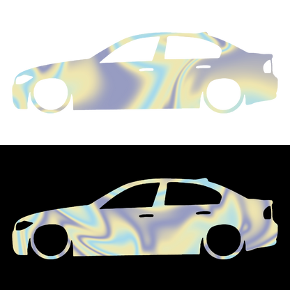 Sticker - SILUETA BMW E90