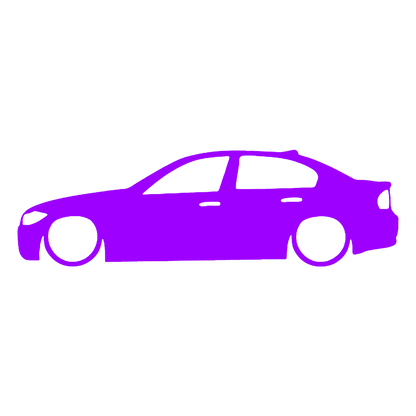 Sticker - SILUETA BMW E90