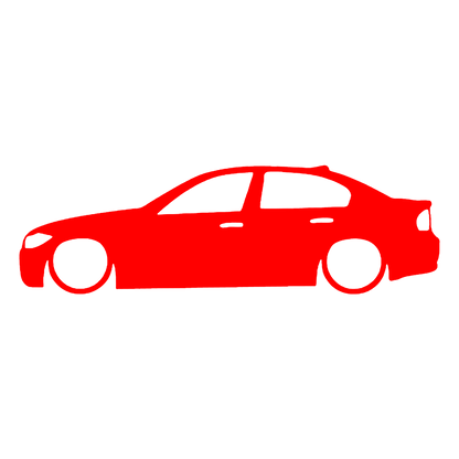 Sticker - SILUETA BMW E90