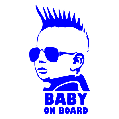 Sticker - BABY ON BOARD 3