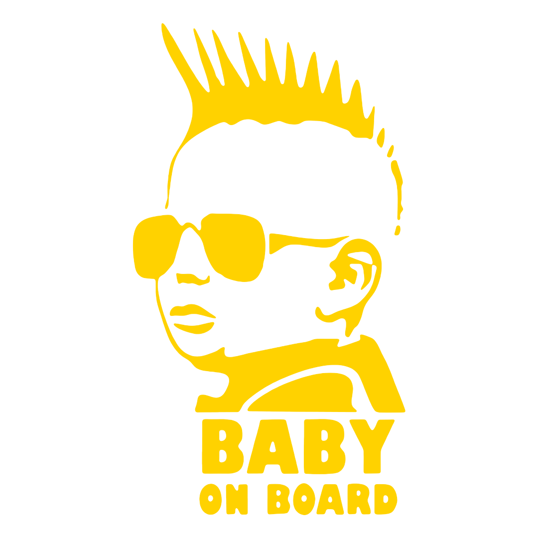 Sticker - BABY ON BOARD 3