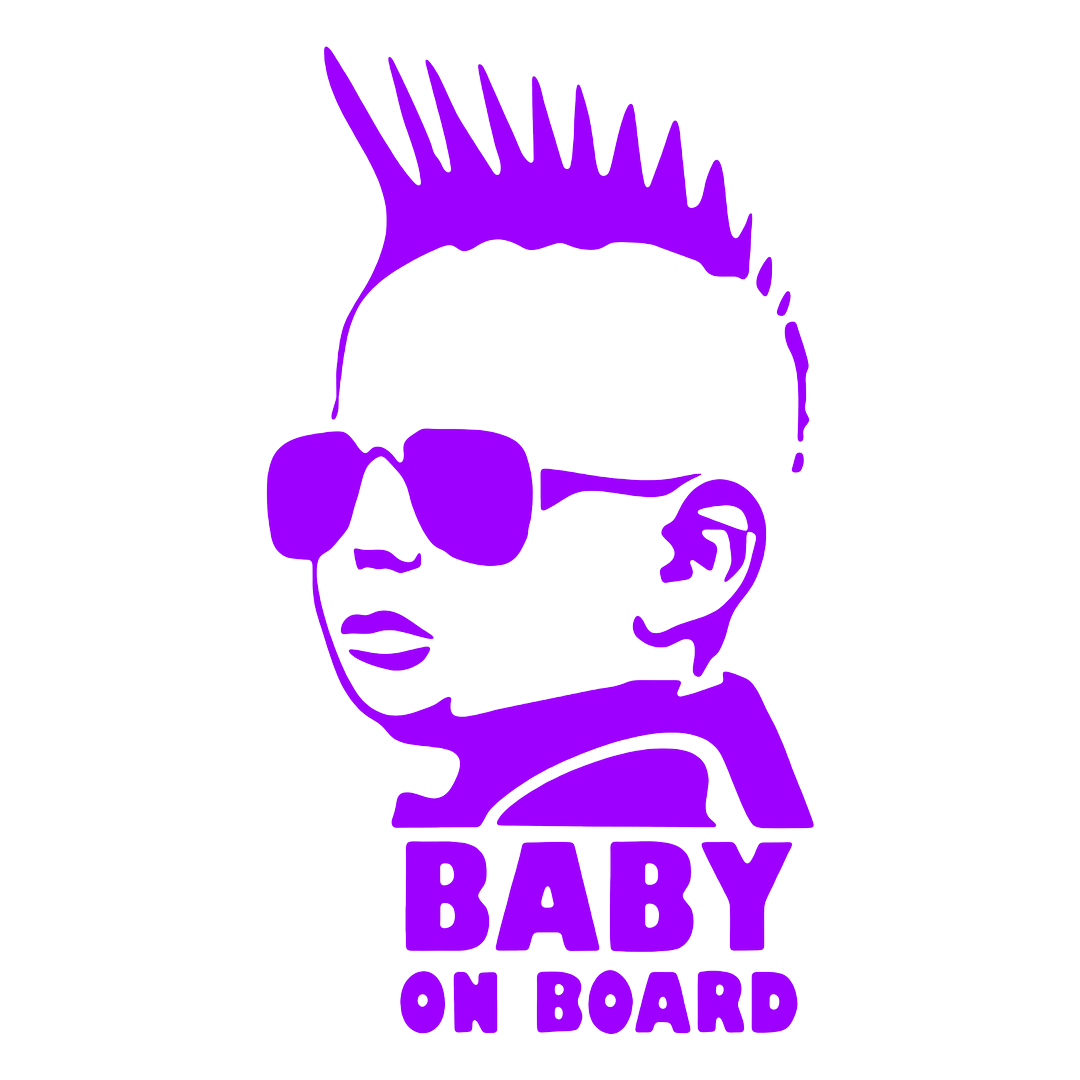 Sticker - BABY ON BOARD 3
