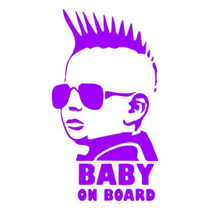 Sticker - BABY ON BOARD 3