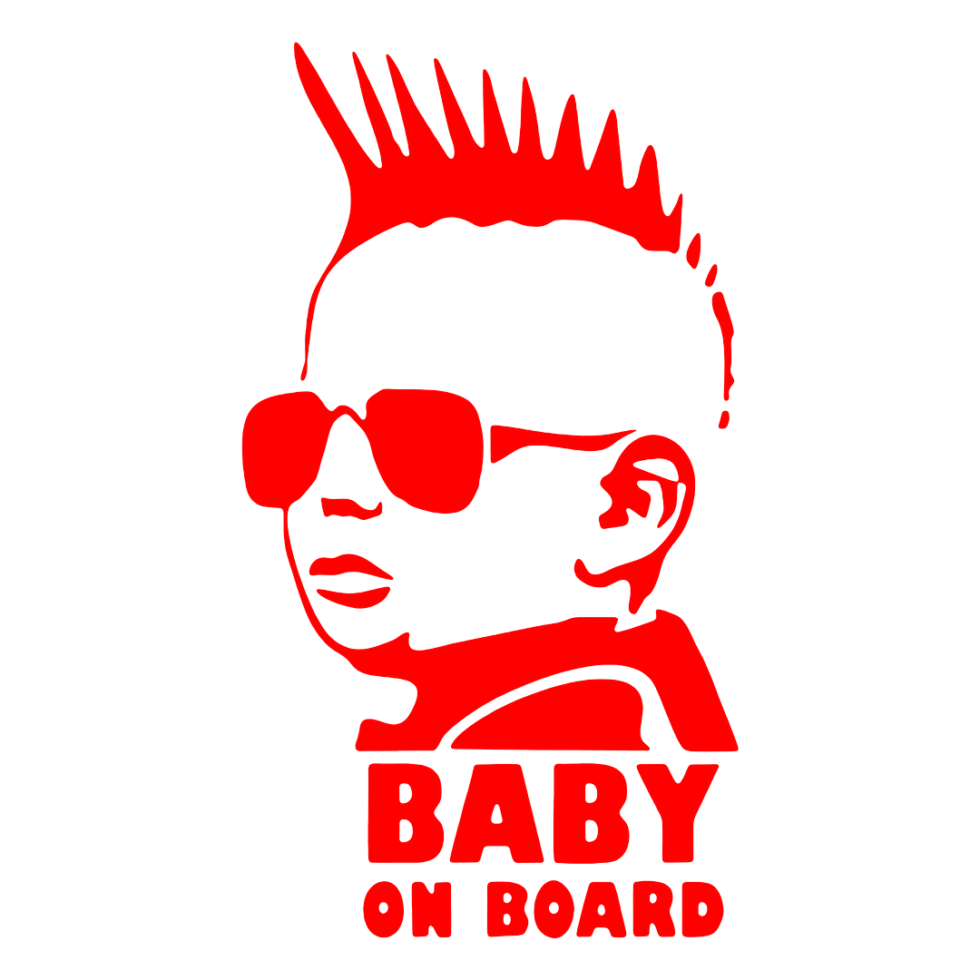 Sticker - BABY ON BOARD 3