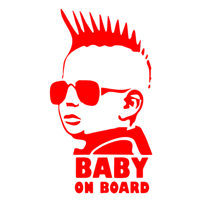 Sticker - BABY ON BOARD 3