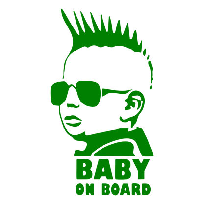 Sticker - BABY ON BOARD 3