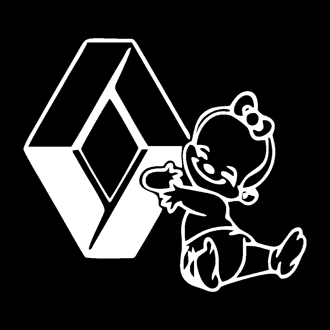 Sticker - BABY ON BOARD RENAULT