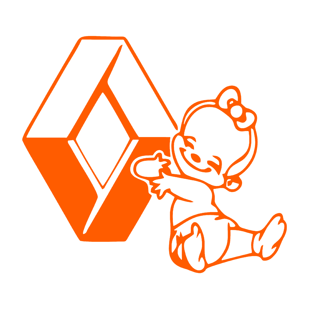 Sticker - BABY ON BOARD RENAULT