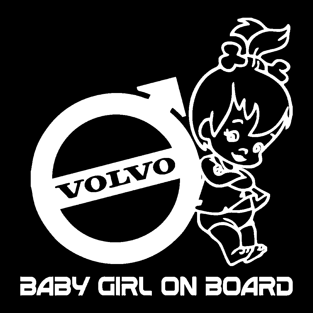 Sticker - BABY ON BOARD VOLVO 2
