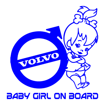 Sticker - BABY ON BOARD VOLVO 2