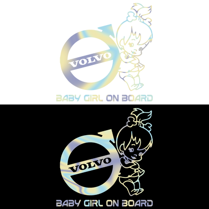 Sticker - BABY ON BOARD VOLVO 2