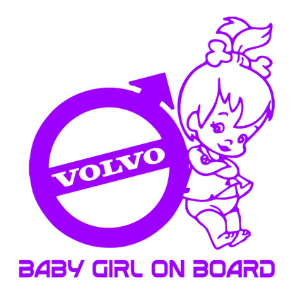 Sticker - BABY ON BOARD VOLVO 2