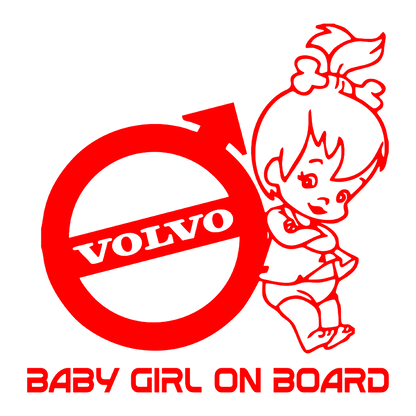Sticker - BABY ON BOARD VOLVO 2