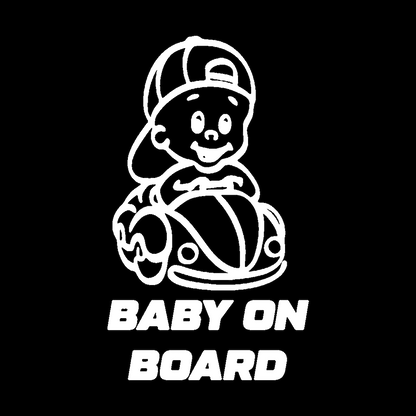 Sticker - BABY ON BOARD 4