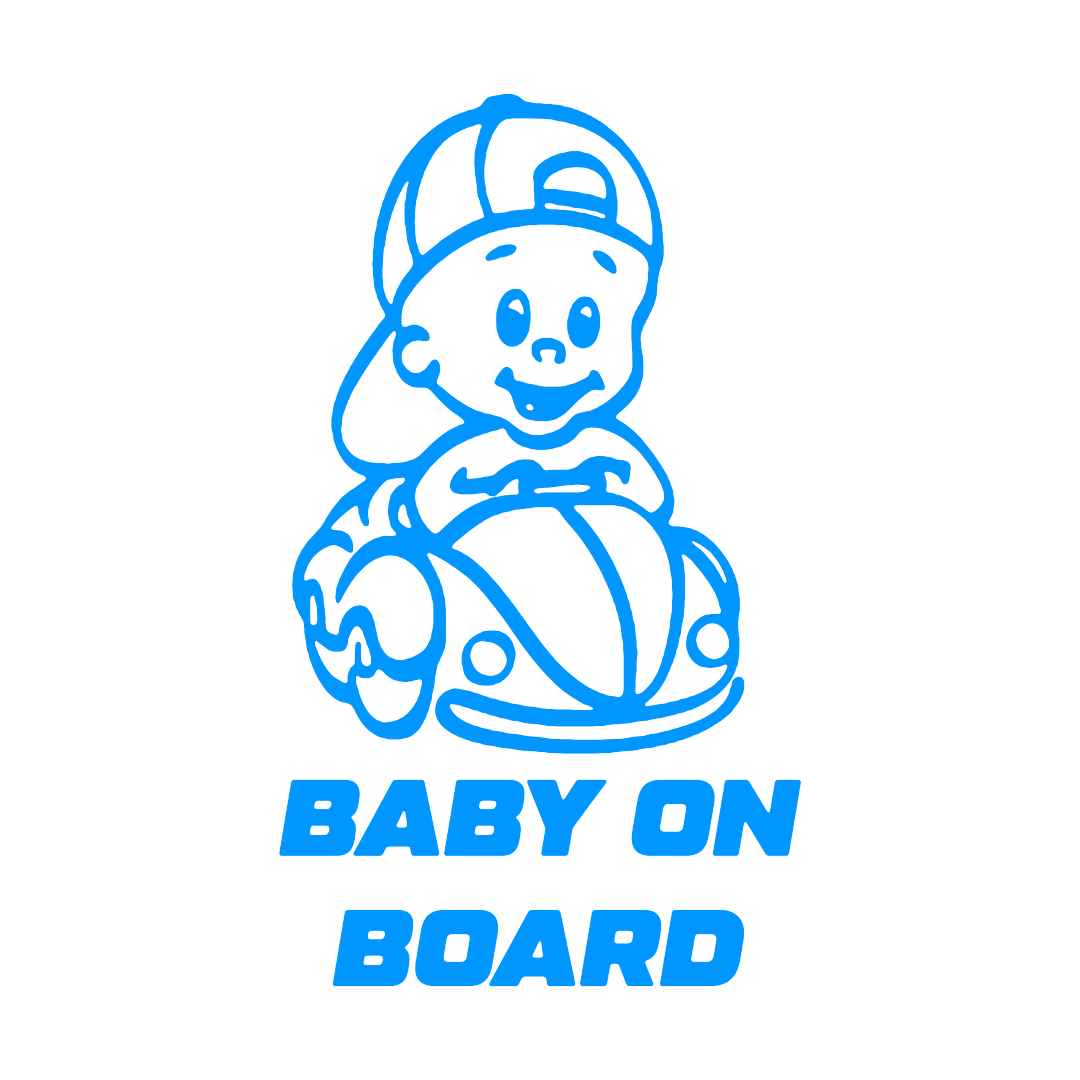 Sticker - BABY ON BOARD 4