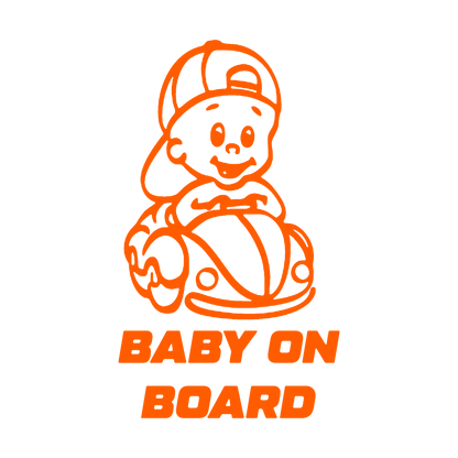 Sticker - BABY ON BOARD 4