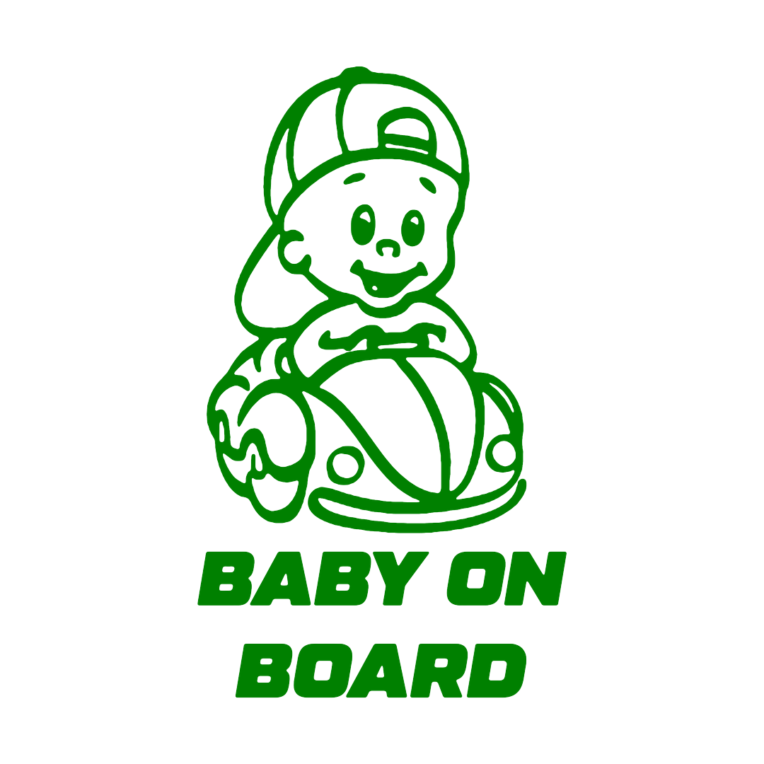 Sticker - BABY ON BOARD 4