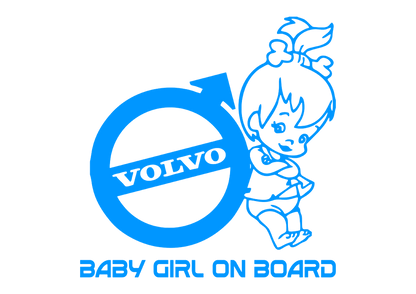 Sticker - BABY ON BOARD VOLVO 2