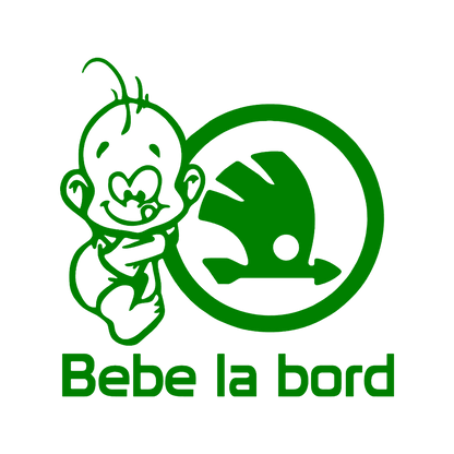 Sticker - BEBE LA BORD SKODA
