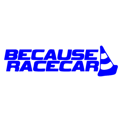 Sticker - BECAUSE RACECAR